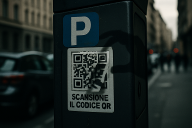 Truffa Qr Code parcheggi