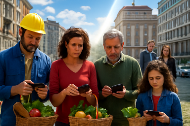 Potere d'acquisto lavoratori italiani