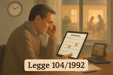 ferie permessi 104