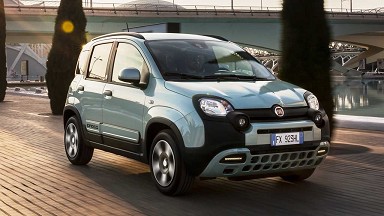 Fiat Panda ibrida 2021 prova su strada e