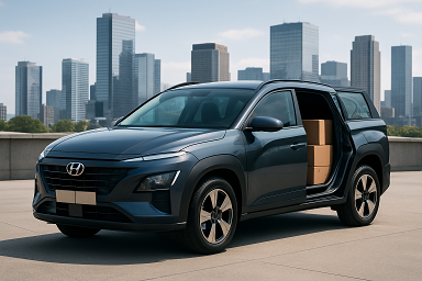Nuovi suv autocarro Hyundai