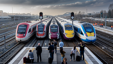 Frecciarossa, Italo, Intercity