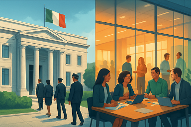 Lavorare Stato aziende private Nuovo con