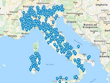 Mappa zone in Italia 2022 aggiornate dov