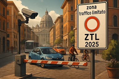 Multe Ztl Roma 2024: quando scattano