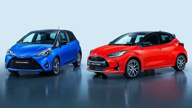 Nuova Toyota Yaris 2022 prezzi, motori, 