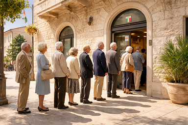 Pensioni tempi lunghi primo pagamento