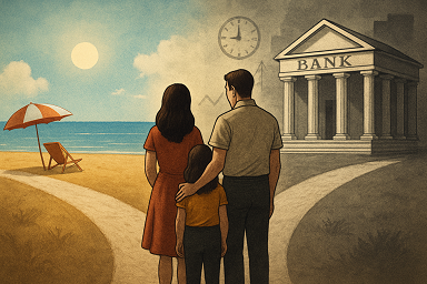 Italiani si indebitano per le ferie