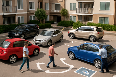 Quando posti auto condominiali non posso