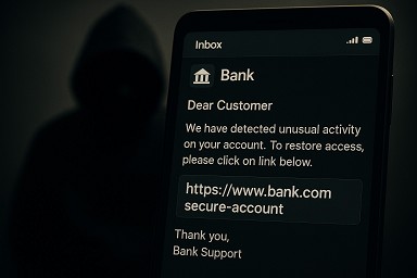 L'attenzione dei giudici sul phishing