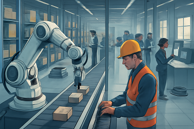 robot sostituzione di posti di lavoro