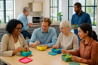 Mangiare liberamente in ufficio