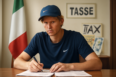 le tante tasse di sinner pagate in itali