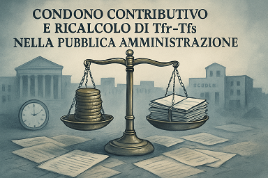 Tfr Tfs statali sanatoria contributiva P
