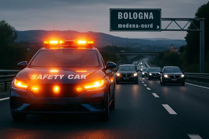Sicurezza stradale safety car autostrada