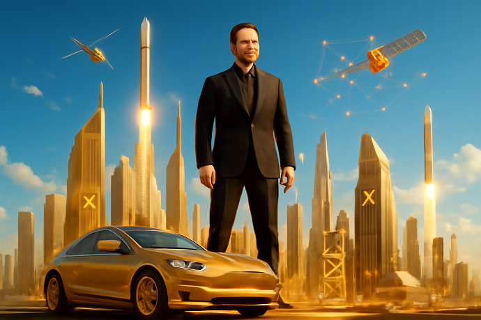 elon musk record patrimonio attuale