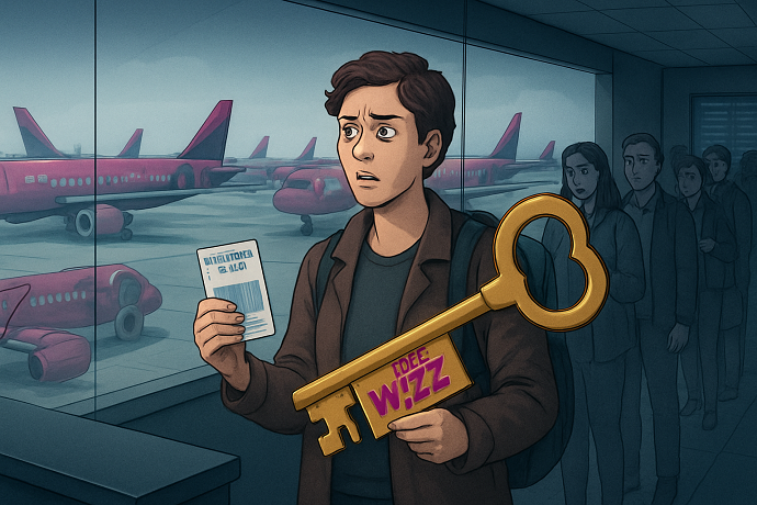 wizz air multata per falso abbonamento i