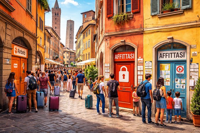affitti brevi e limiti a bologna