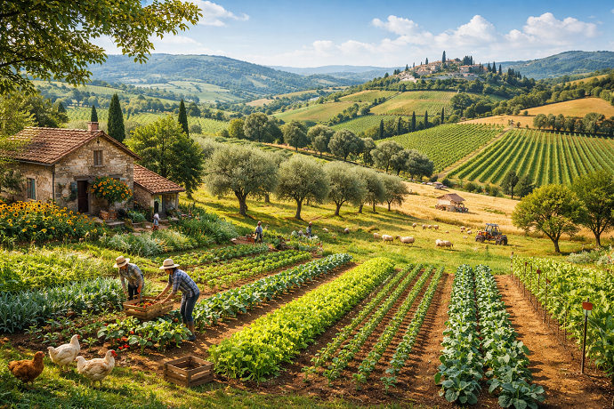Agricoltura biologica Italia