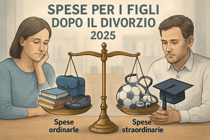 Assegno mantenimento figli spese extra
