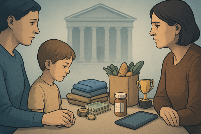 Assegno mantenimento figli cosa comprend