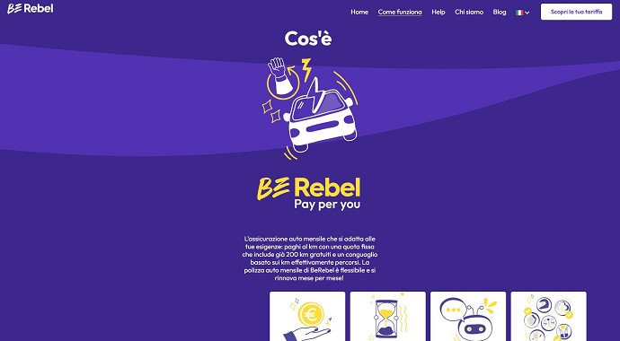 Assicurazione auto BeRebel
