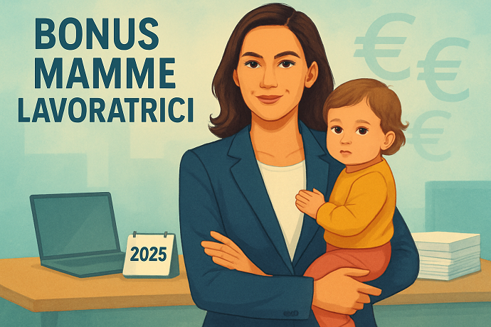 480 euro mensili per le mamme