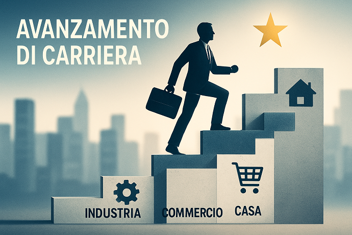 Aumento livello lavorativo quando avvien