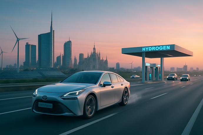 auto ad idrogeno 2026 in italia