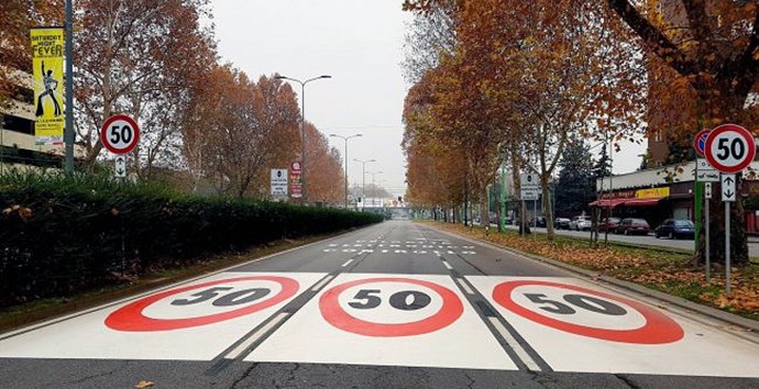 Strade, autostrade e tangenziali, mappa 