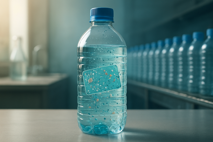 acqua bottiglie di plastica bassetti