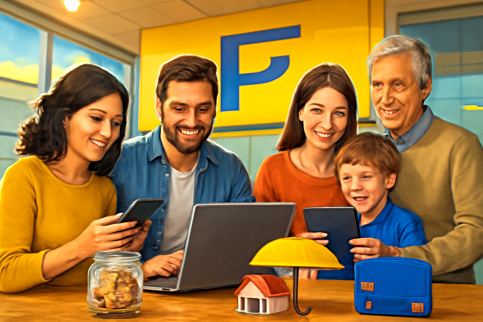 Conti correnti postali, polizza