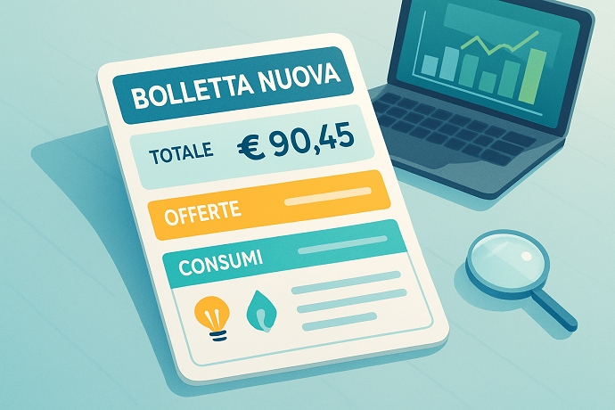 Voci bollette luce e gas