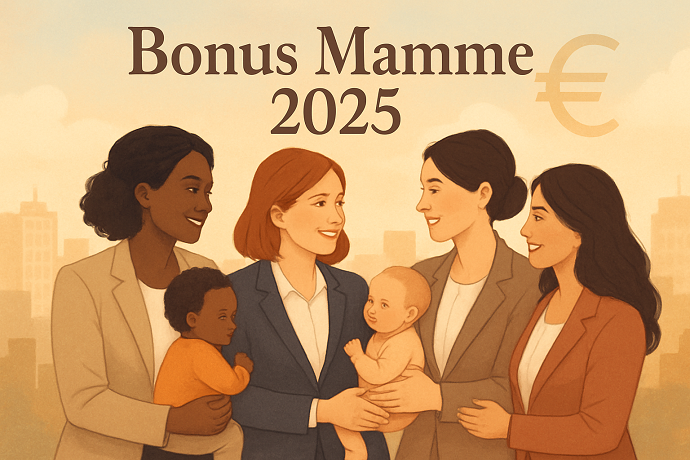 Bonus mamme 2025 non piu decontribuzione
