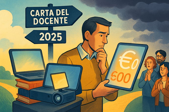 Carta Docente 2025 rischio riduzione