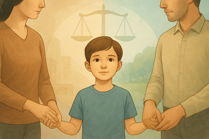 come funziona regole bigenitorialita aff