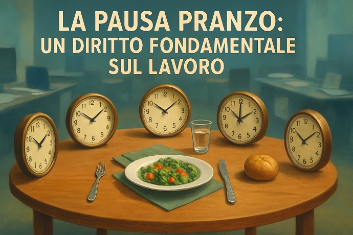 Pausa pranzo sul lavoro