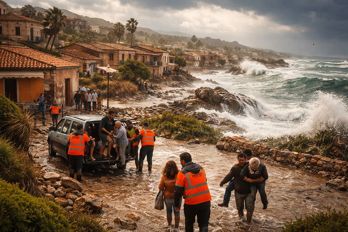 ciclone harry dann in sicilia