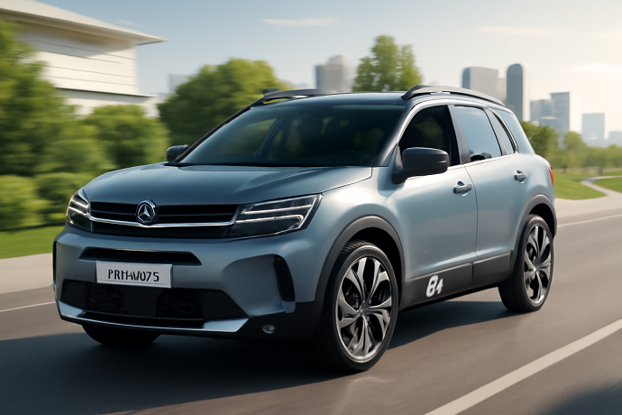 Test del nuovo Suv originale
