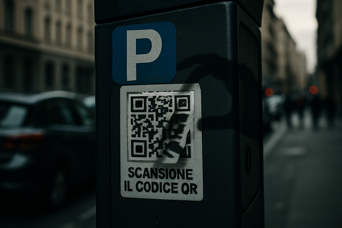 Truffa Qr Code parcheggi