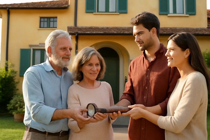 Come lasciare casa figli nuda proprieta 