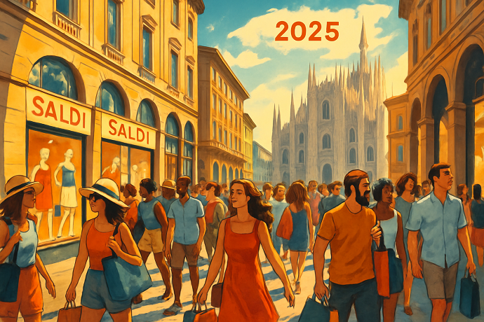 saldi estivi, luglio 2025