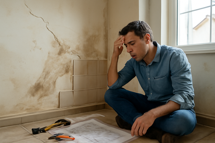 Cosa fare lavori edili casa fatti male 