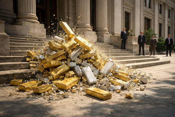 crollo oro e argento ieri venerd 30 genn