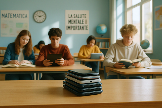 cellulari divieto scuola superiore 2025-