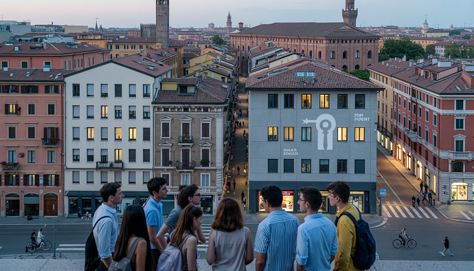 Studenti universitari a Bologna