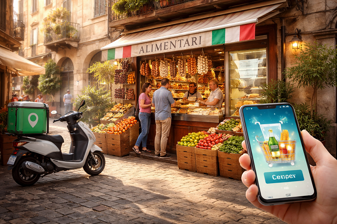 vendite in italia 90% negozi