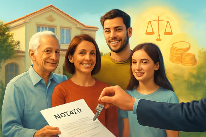 Eredita casa donata nessuna restitituzio