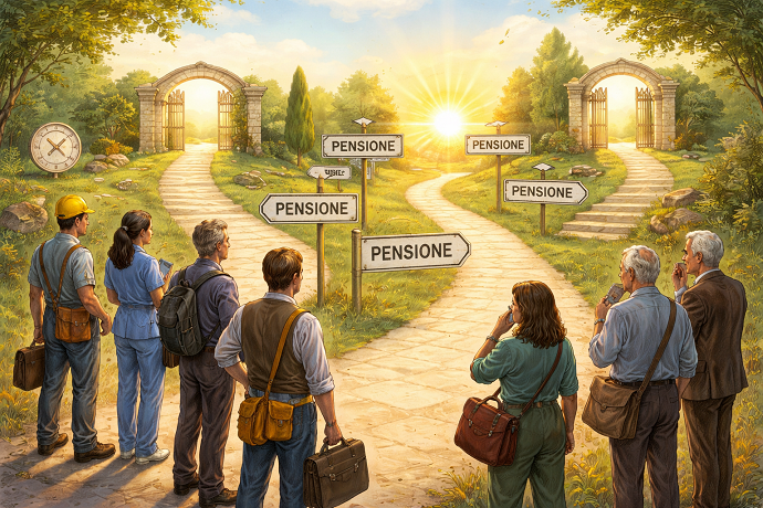 requisiti per andare in pensione nel 202