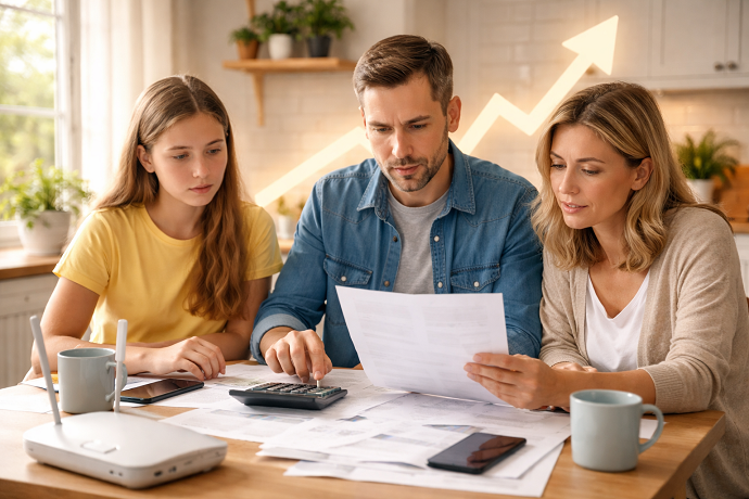 aumenti costi piani fastweb telefono fis